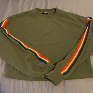 SHEIN cropped sweatshirt small